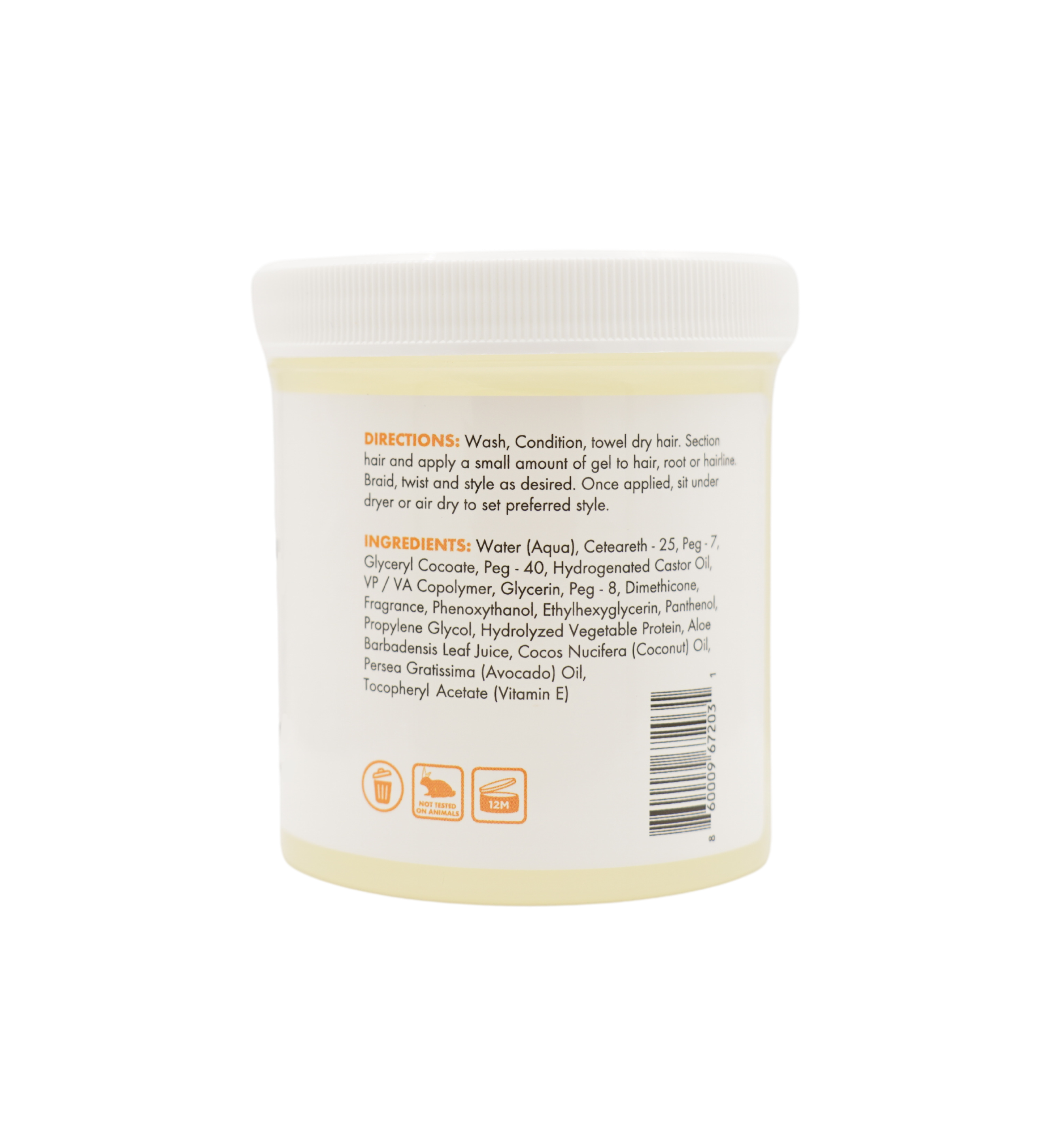 MANGO PAPAYA BRAID, LOCK & TWIST GEL